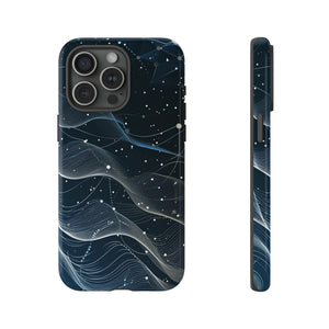 Connectivity Wave: Network Gradient - Protective Phone Case