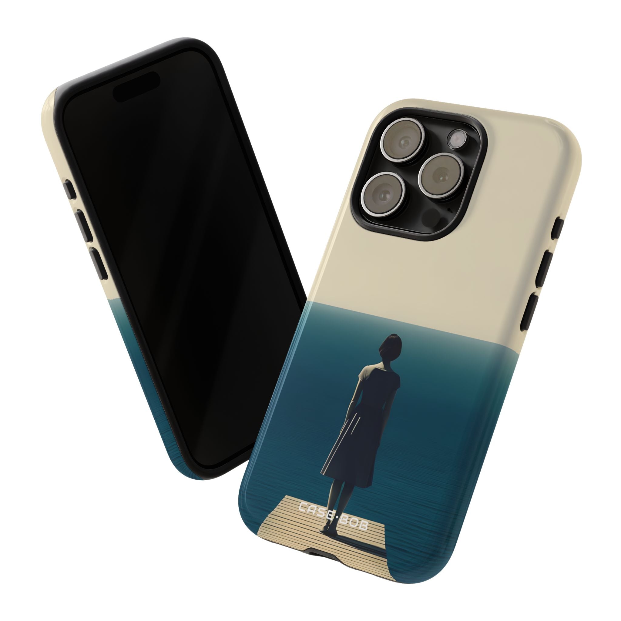 Pier Reflection iPhone 15 Pro Case - Tough