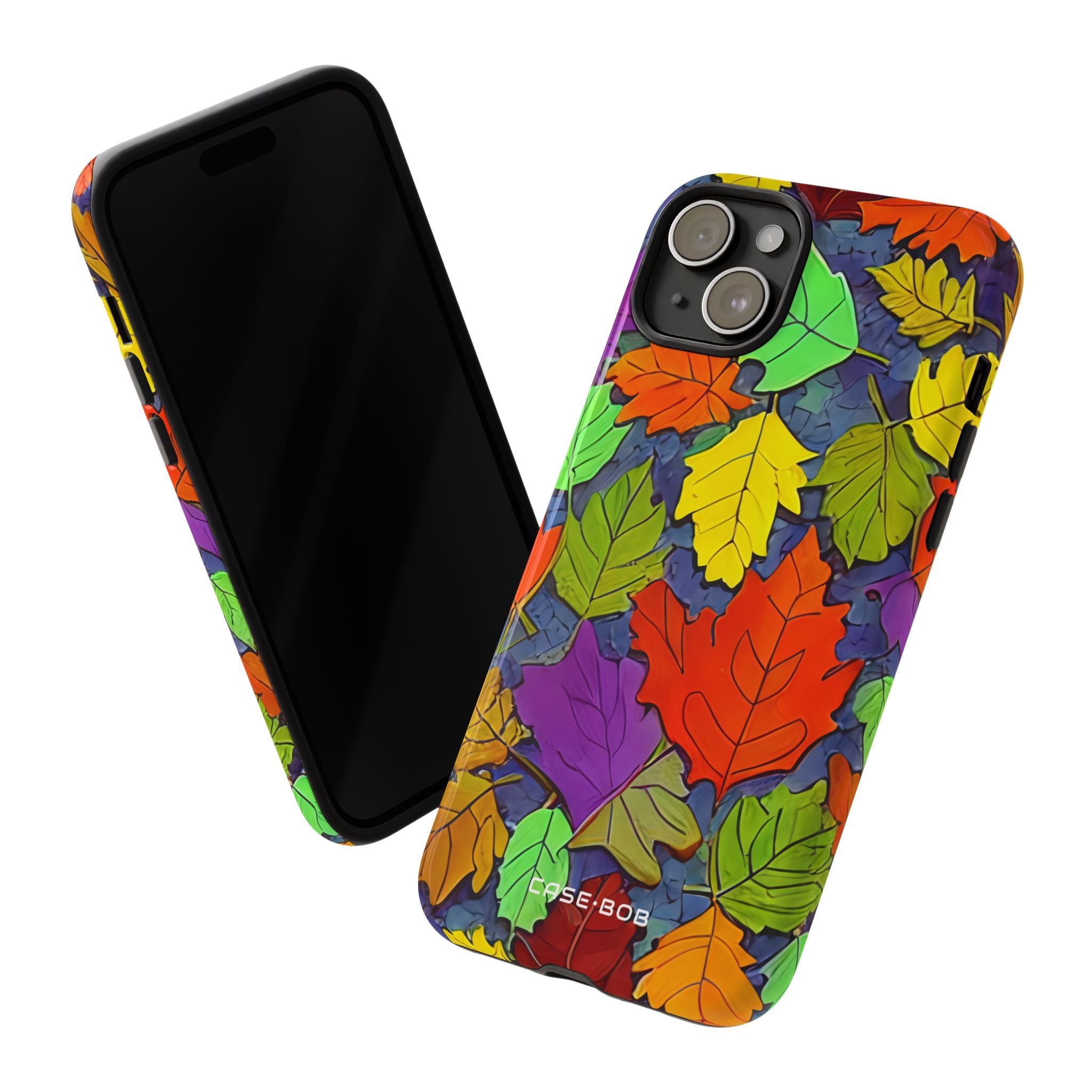 Vivid Leafburst iPhone 15 Plus Case - Tough