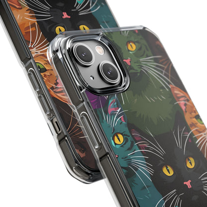 Colorful Cat Charisma iPhone Case - Impact