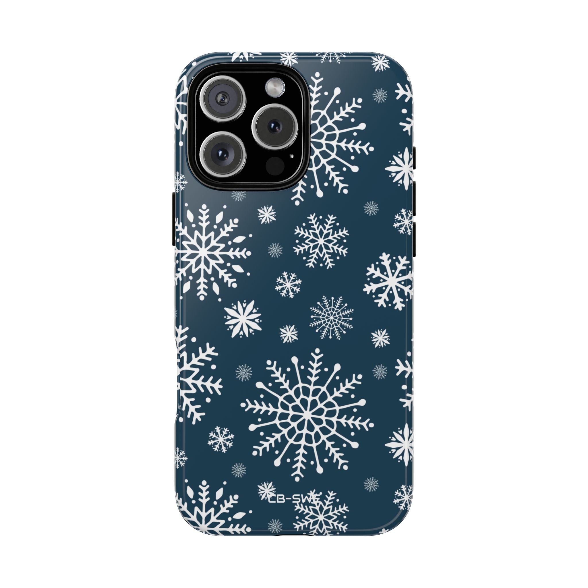 Snowflakes Dance Gracefully - iPhone Case