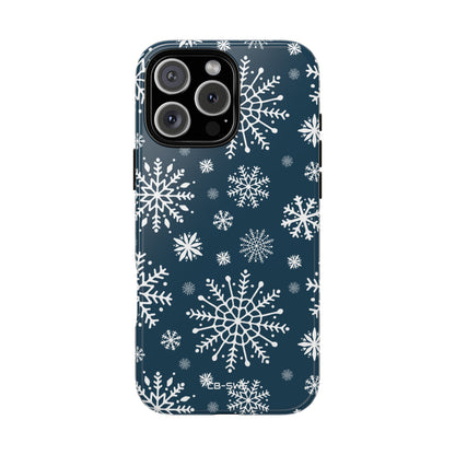 Snowflakes Dance Gracefully - iPhone Case
