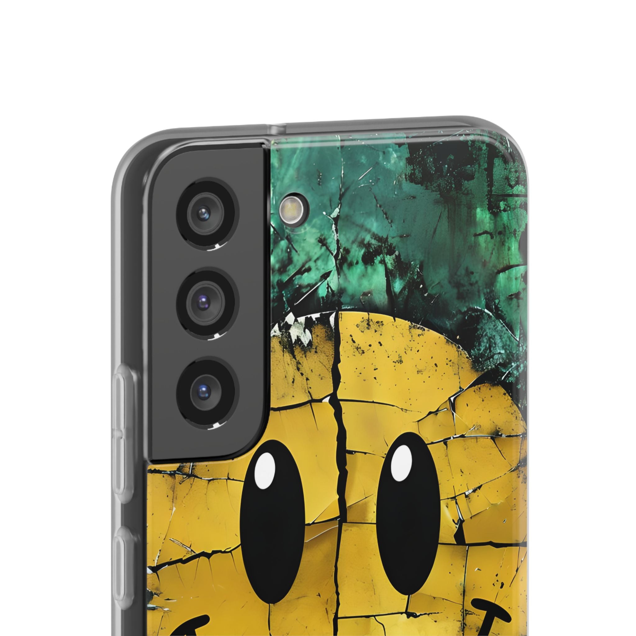 Cracked Smiley Samsung S22 - Soft