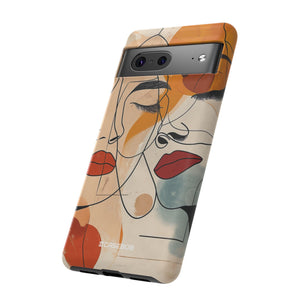 Serene Overlap | Protective Phone Case for Google Pixel