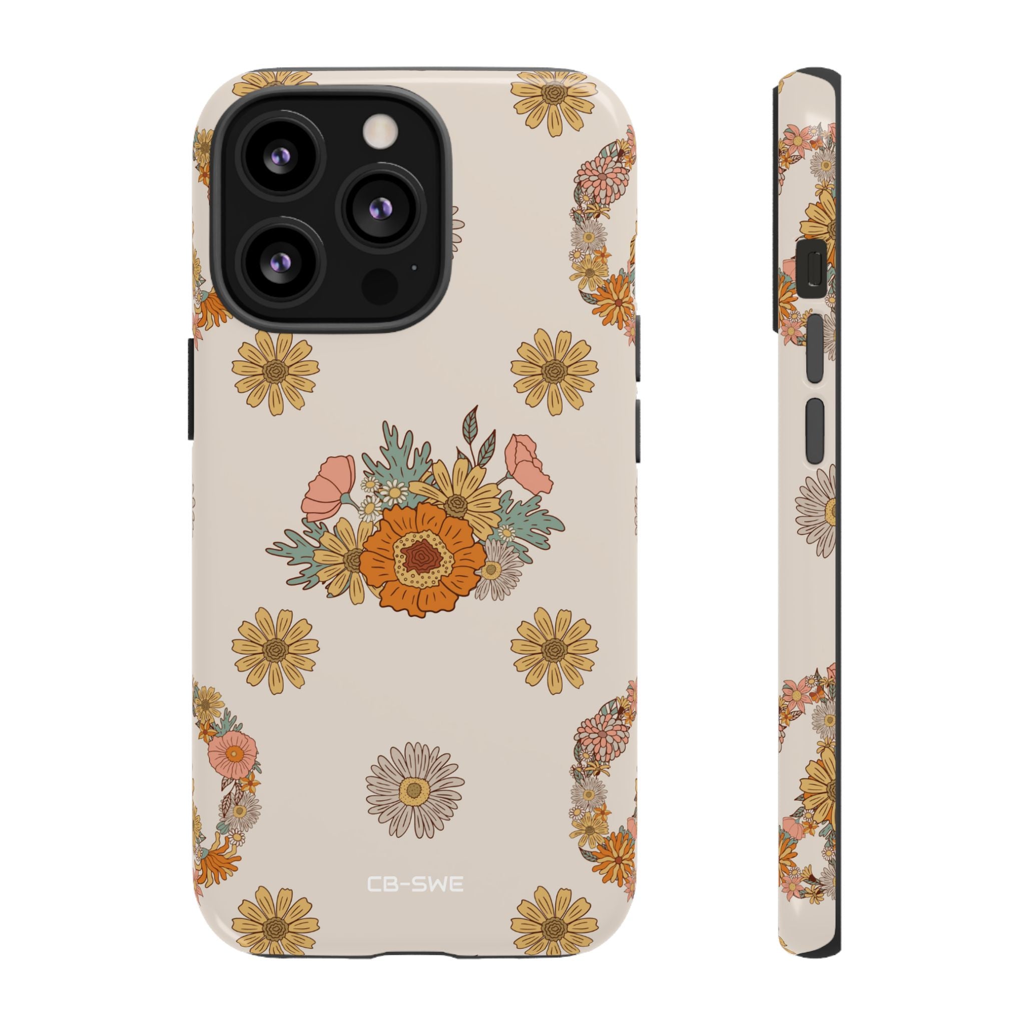 Floral Peace Harmony - iPhone Case