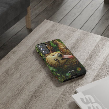 Sloth Hangs Playfully - Samsung Case