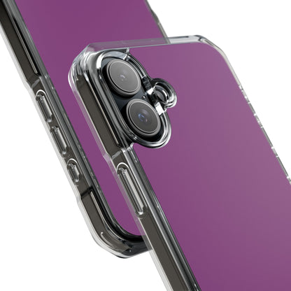 Plum Purple - Clear Impact iPhone 16 Phone Case