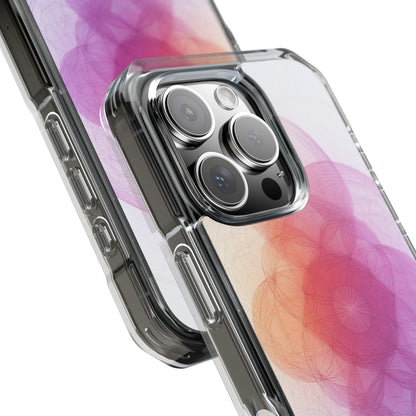Radiant Circles Expand iPhone Case - Impact