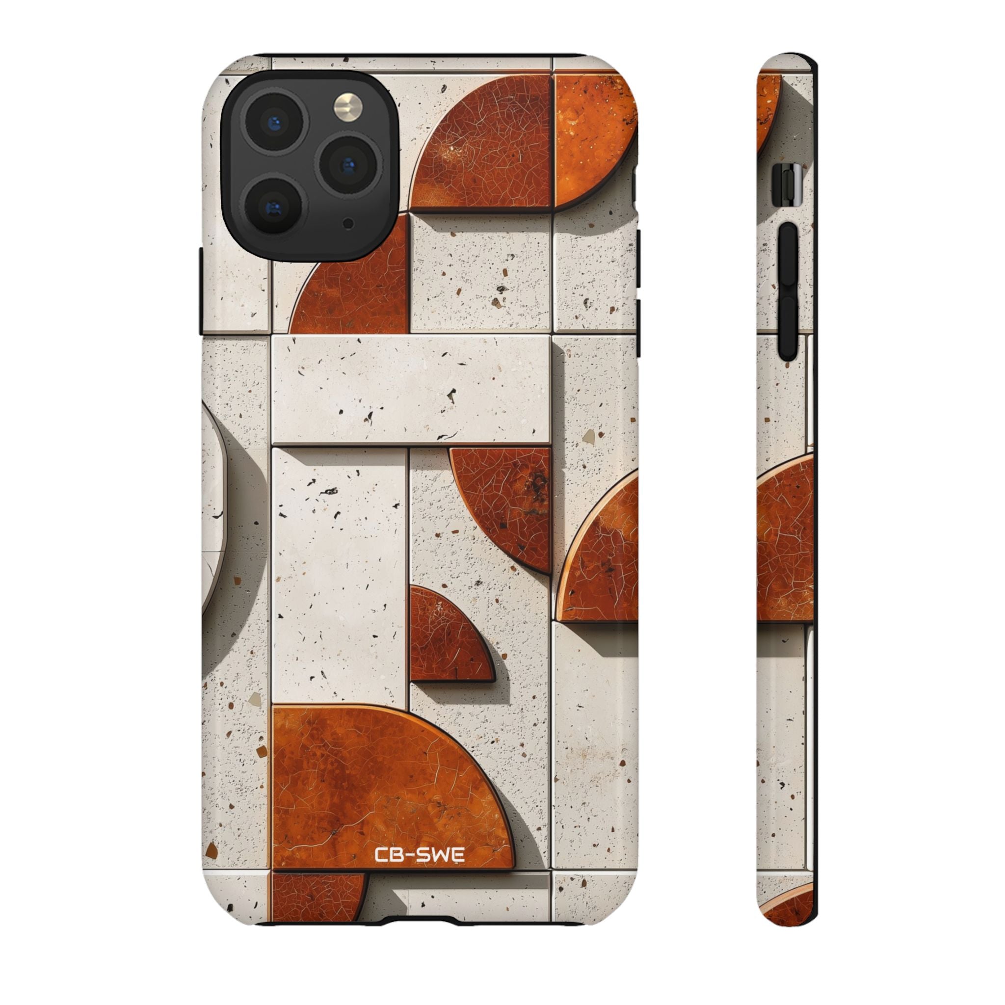 Textured Curves Emerge - iPhone Case