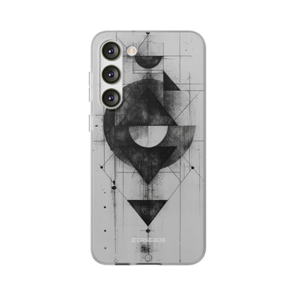 Monochrome Geometry | Flexible Phone Case for Samsung Galaxy