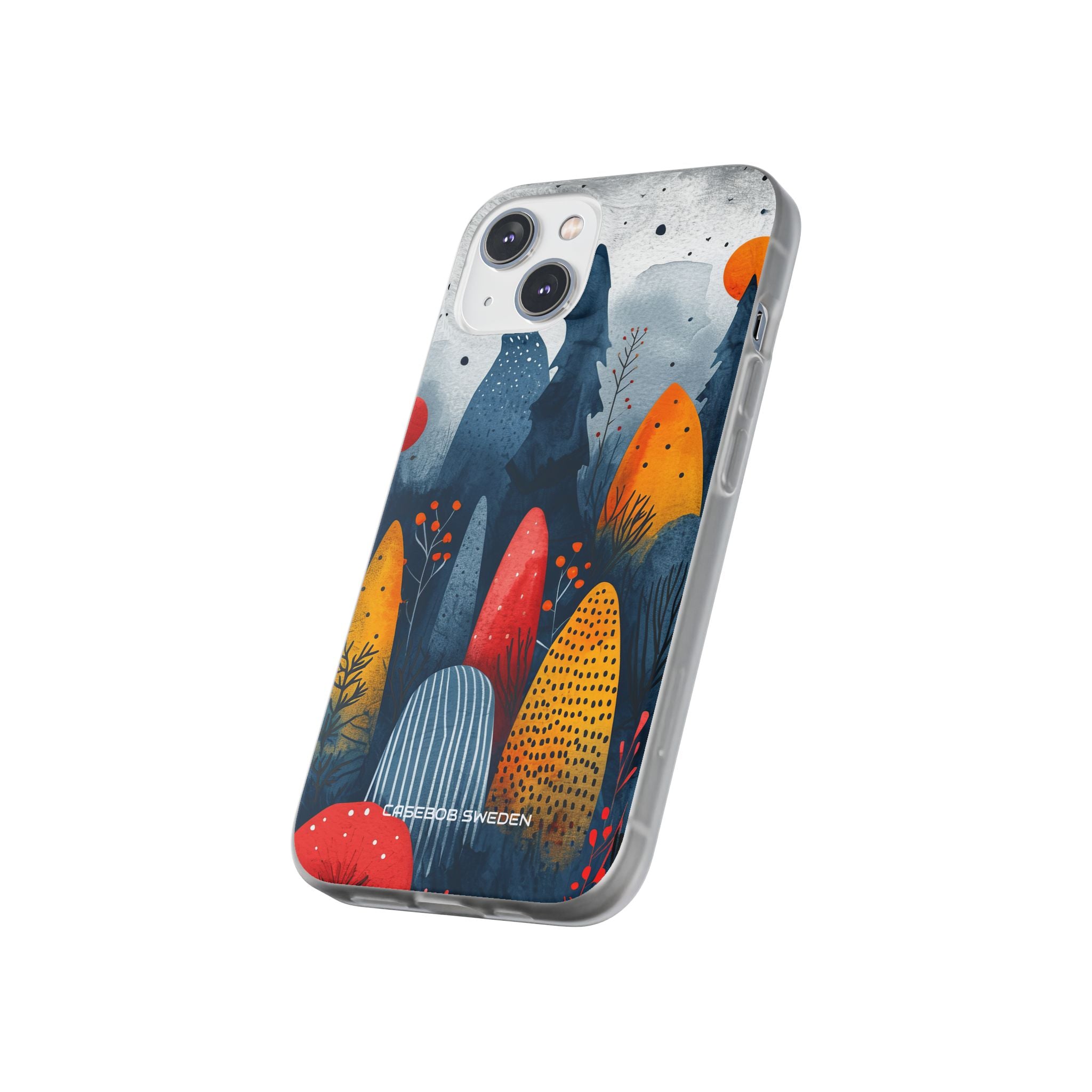 Whimsical Nature - Flexi iPhone 14 Phone Case