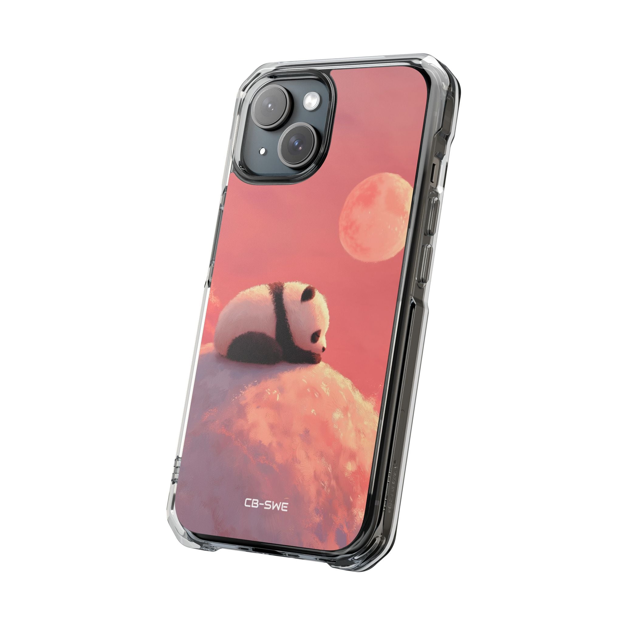 Moonlit Panda Dreams iPhone Case - Impact