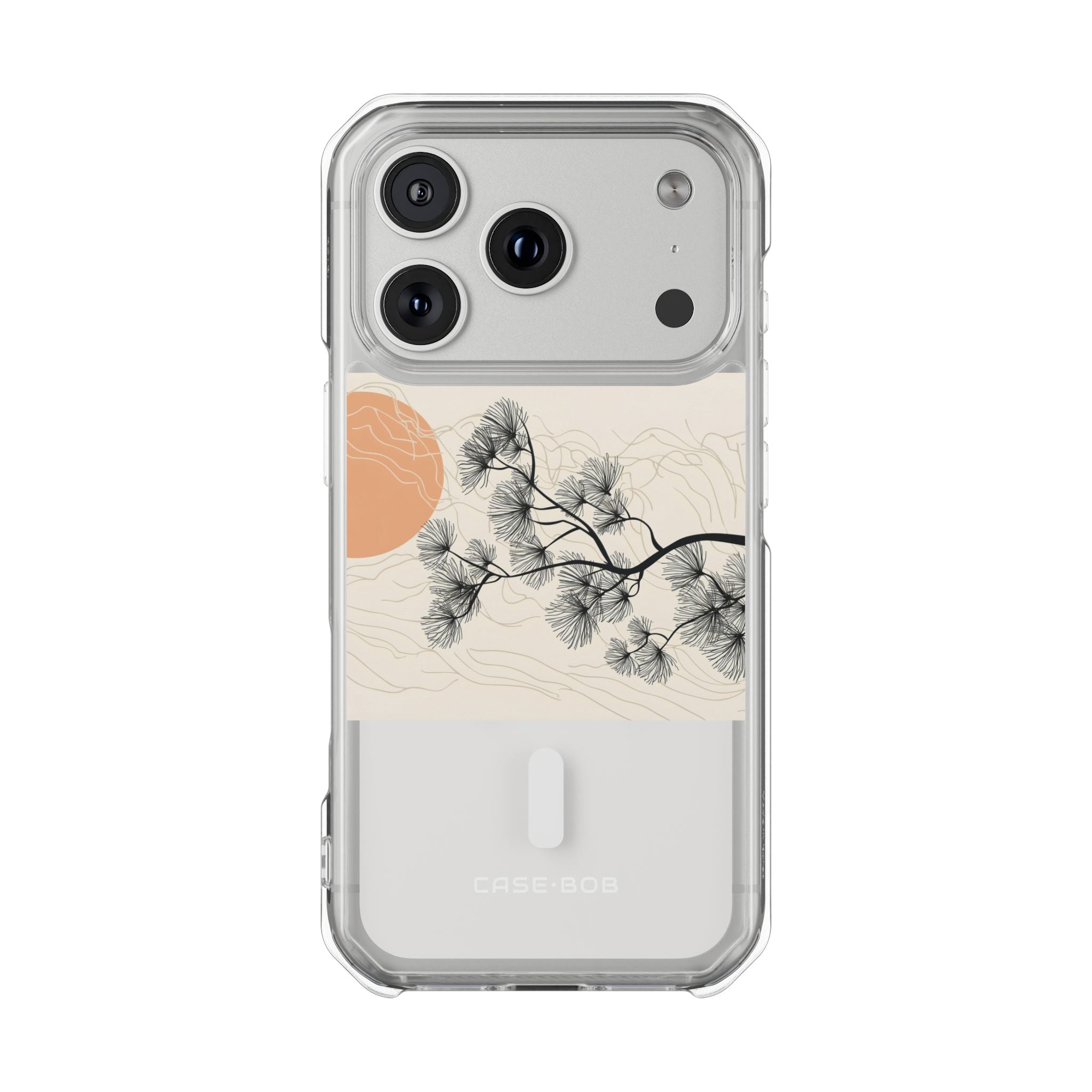 Black Needle Branch iPhone 17 Pro Case - Impact