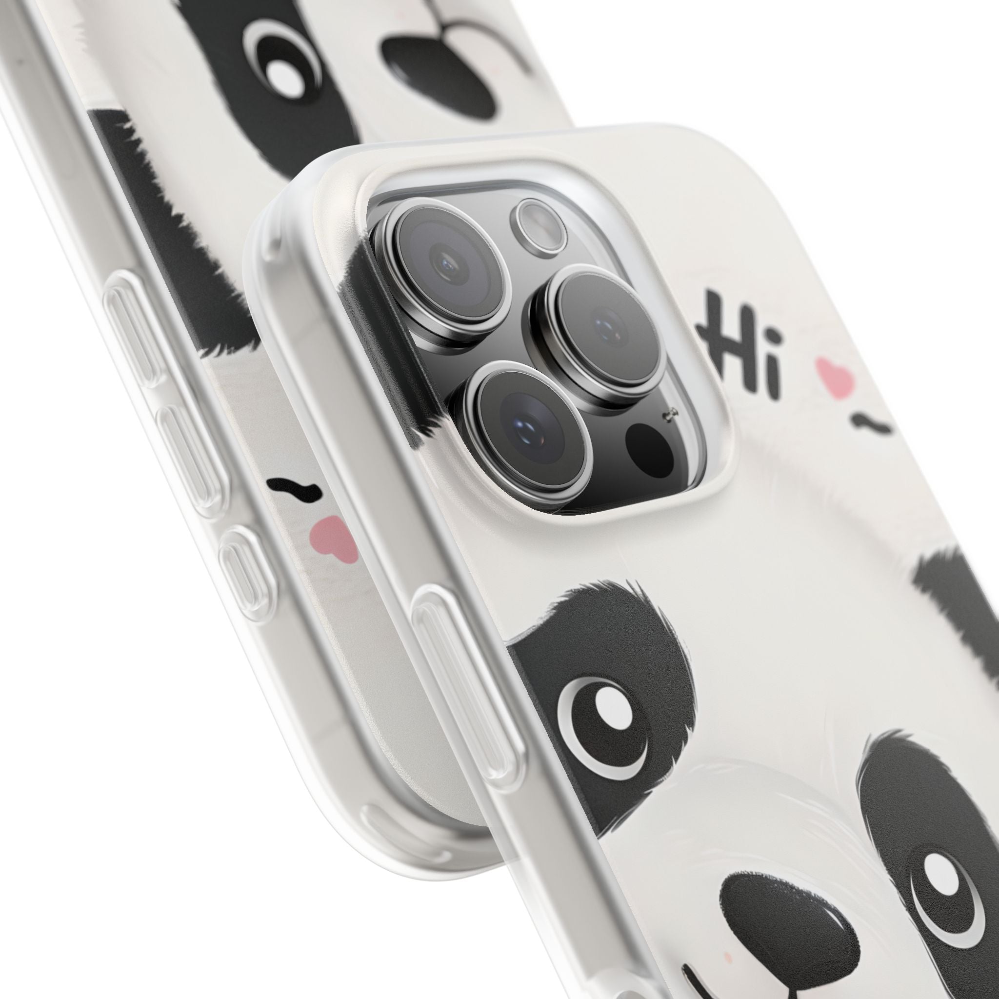 Panda Glow iPhone 16 Pro Case - Soft