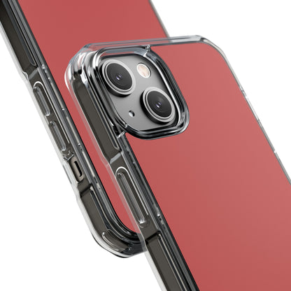 Indian Red - Clear Impact Case for iPhone