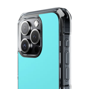 Electric Blue | Phone Case for iPhone (Clear Impact Case - Magnetic)