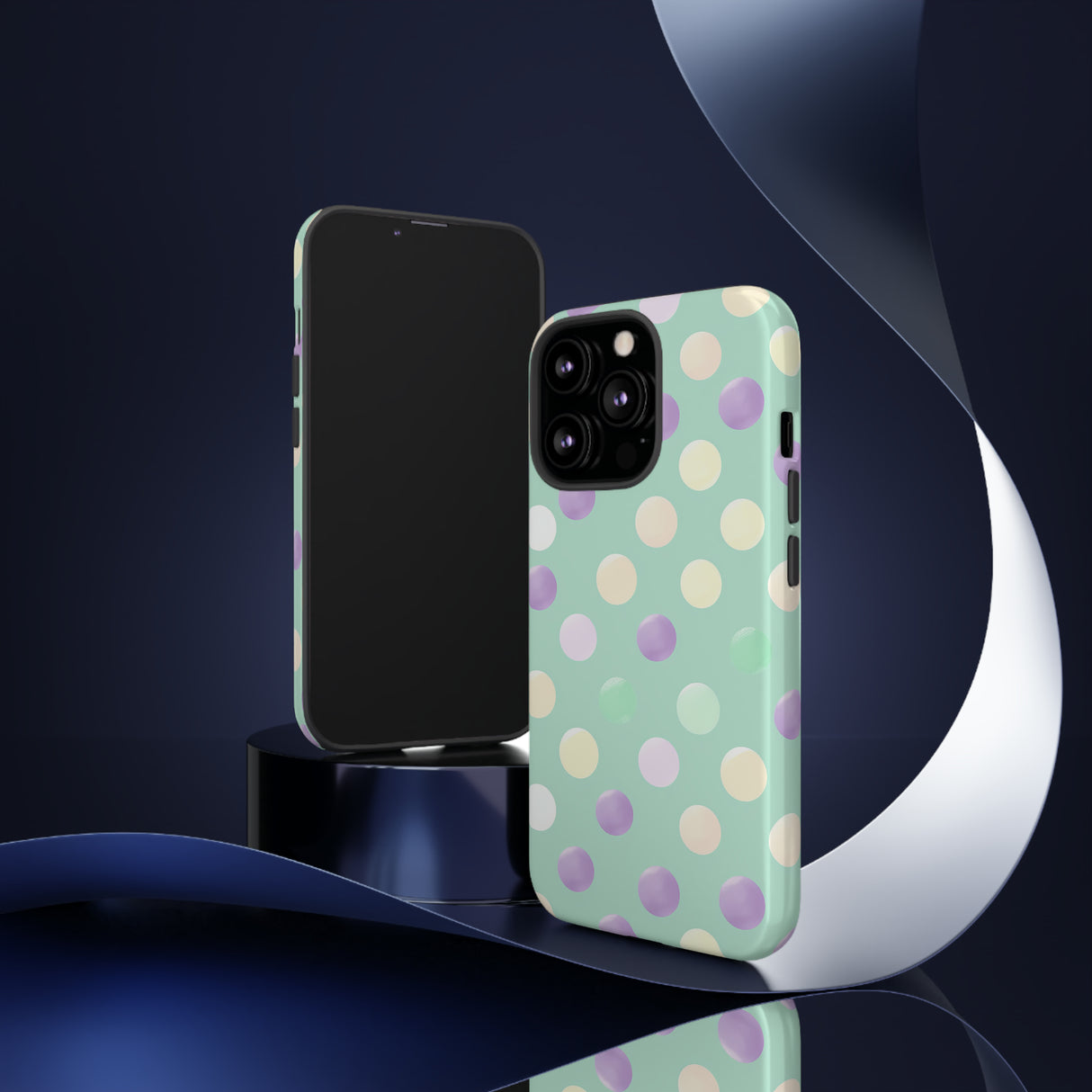 Pastel Dot Delight - Schutzhülle fürs Handy