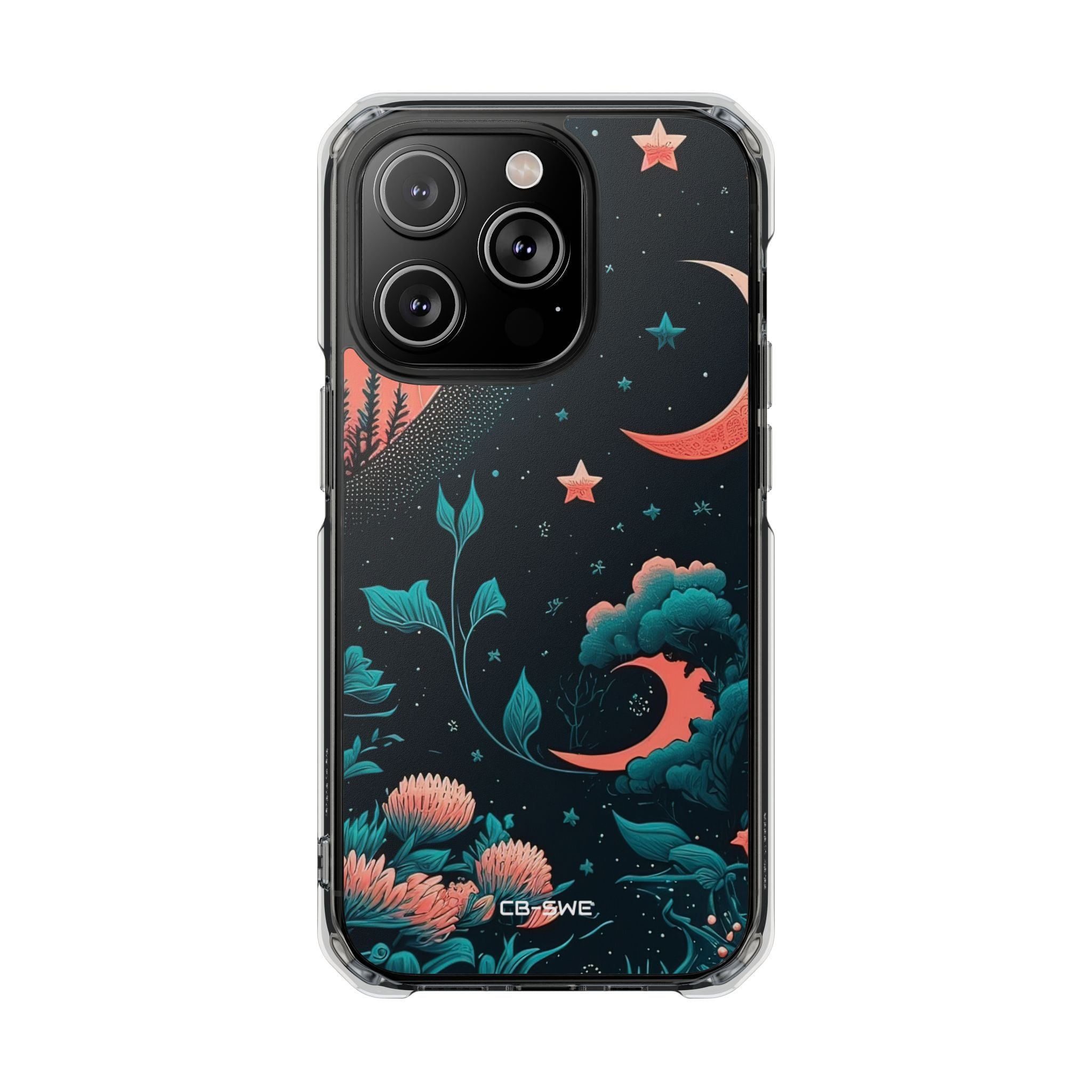 Cosmic Floral Dreams iPhone Case - Impact