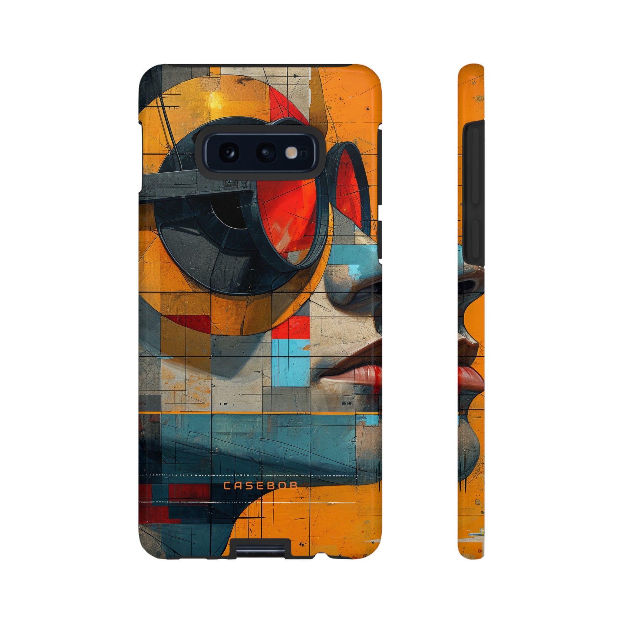 Cartoon Geometry Fusion - Protective Phone Case