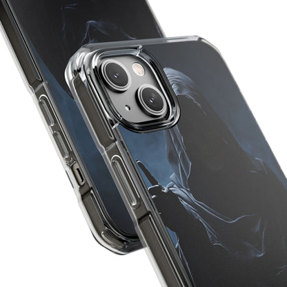 Spectral Guardian Warning iPhone Case - Impact