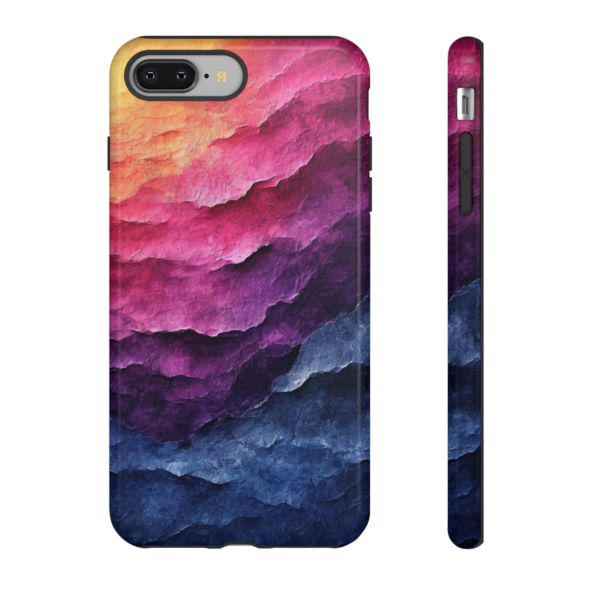 Pastel Wave Symphony - Protective Phone Case