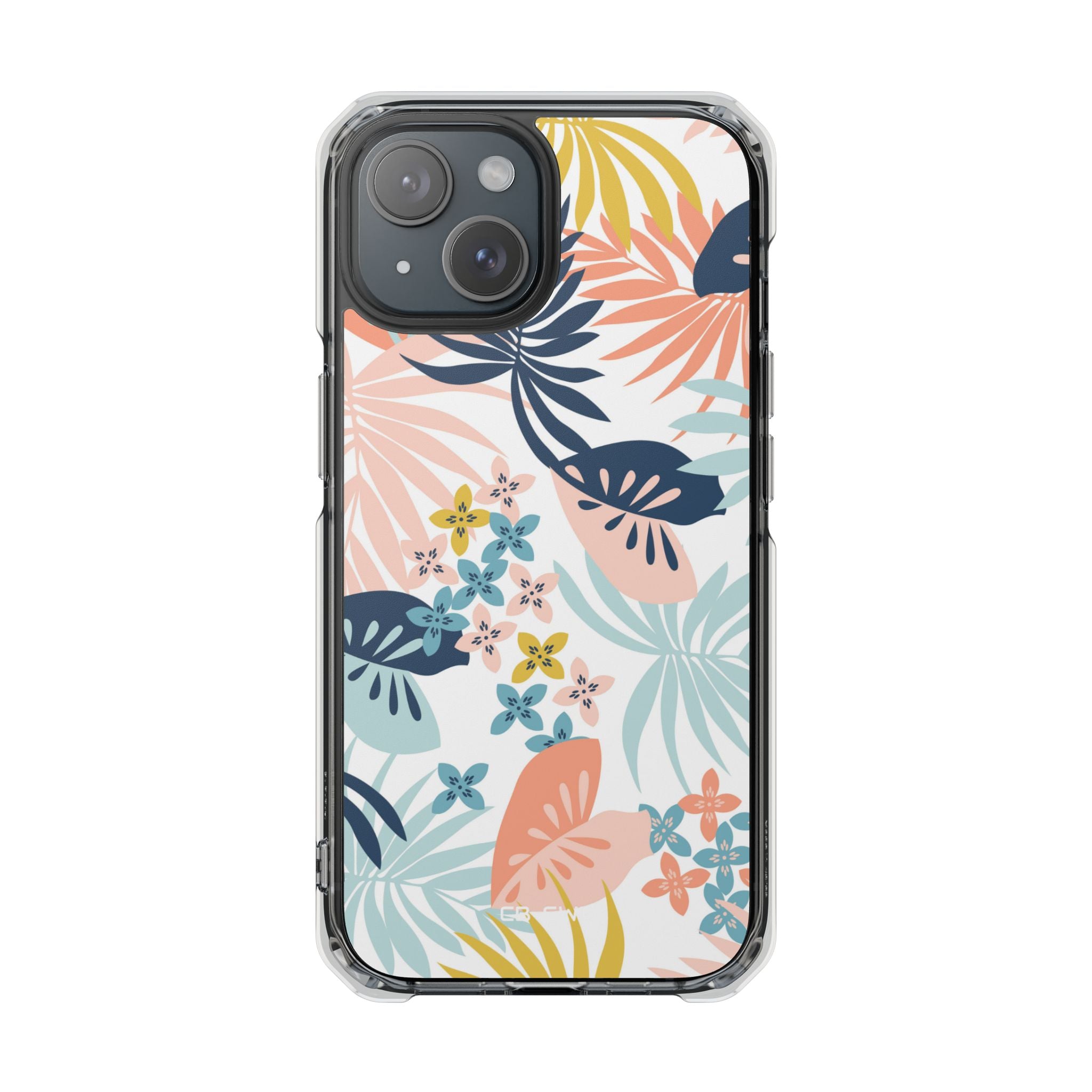 Tropical Foliage Blooms iPhone Case - Impact