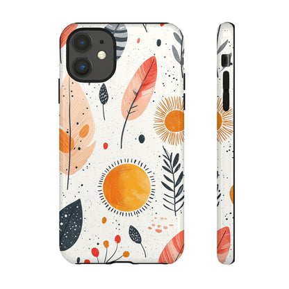 Sunlight Kisses Leaves - iPhone Case