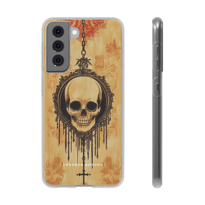 Gothic Skull Elegance Samsung S21 - Flexi Phone Case