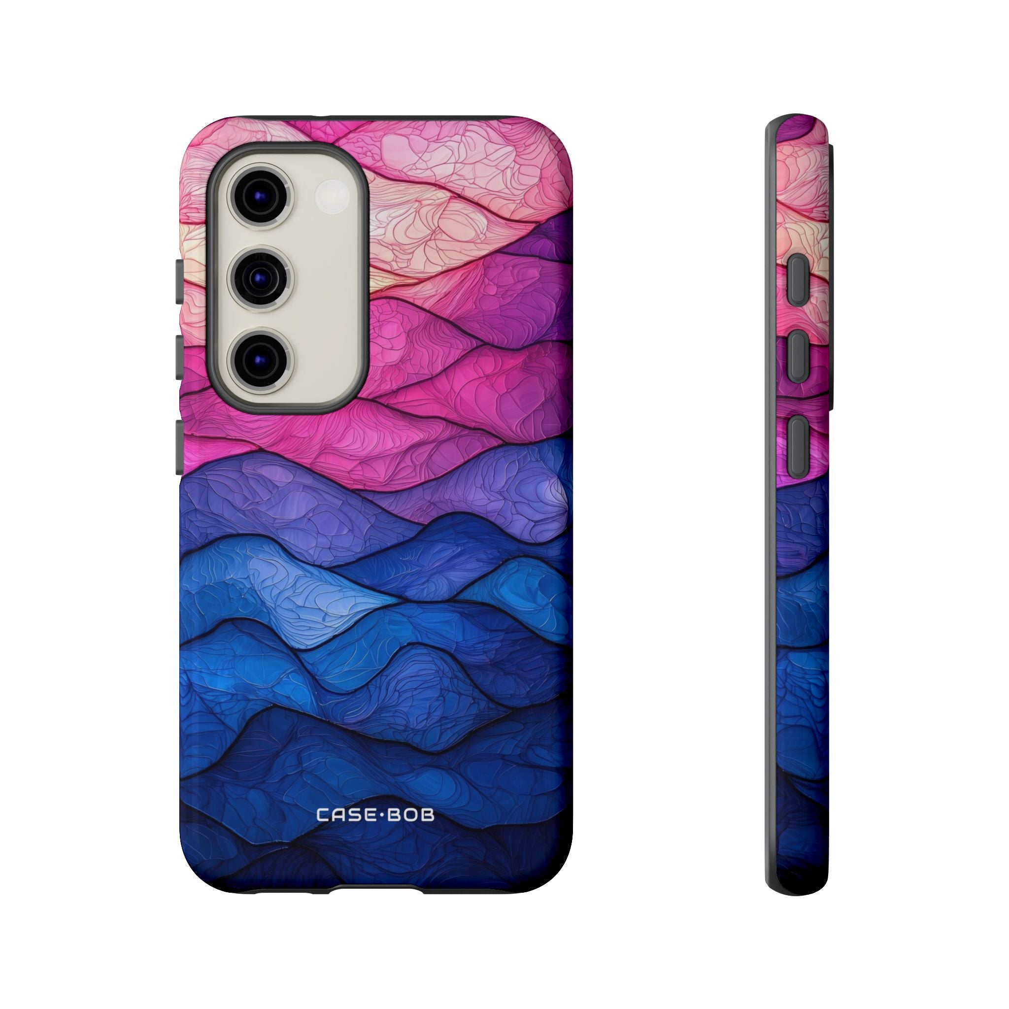 Wavy Vein Gradient Samsung S23 Case - Tough