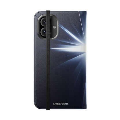 Hehkuva risti-isku - iPhone 16 Plus -kotelo - lompakko