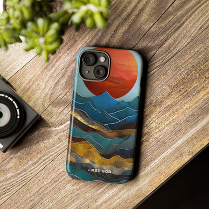 Solar Peak iPhone 15 Case - Tough
