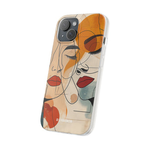 Serene Overlap | Flexible Phone Case for iPhone