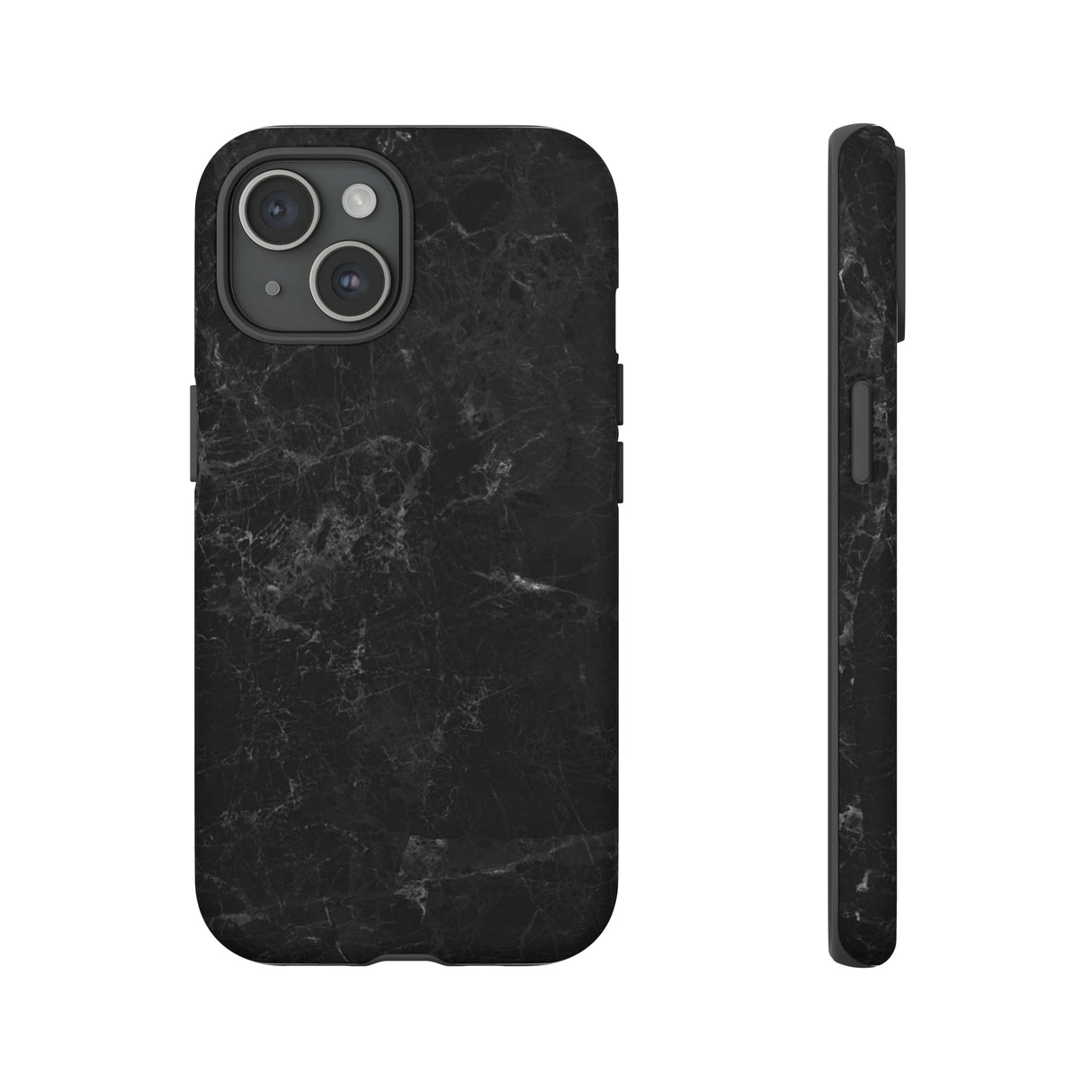 Black Marble - Protective Phone Case