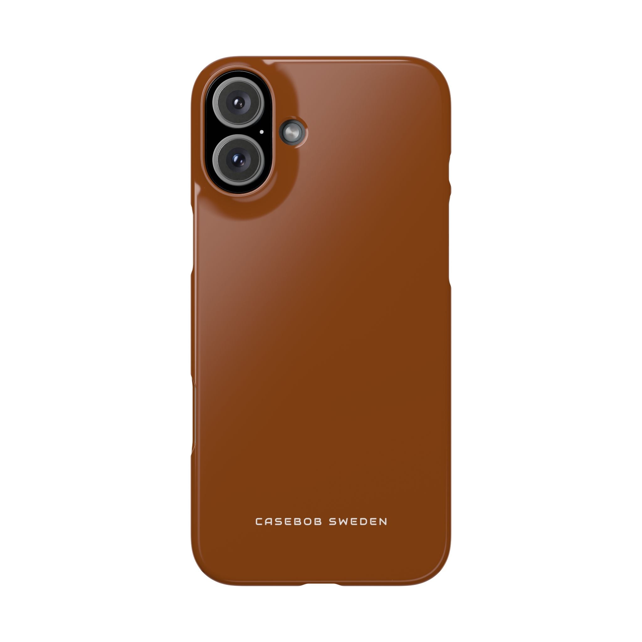 Saddle Brown iPhone 16 - Slim Phone Case