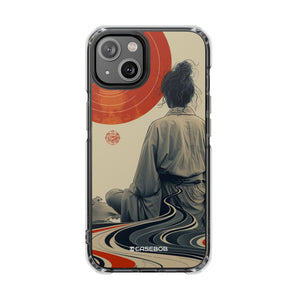 Zen Sun Serenity - Phone Case for iPhone (Clear Impact - Magnetic)