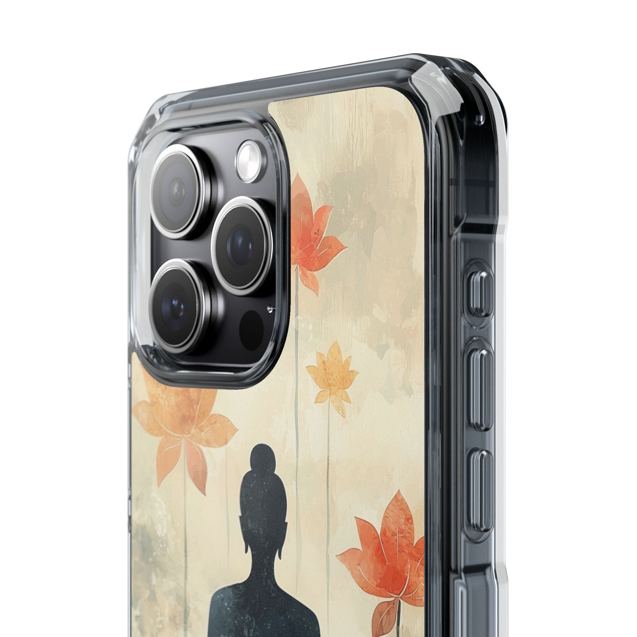 Lotus Blooms Surround iPhone Case - Impact