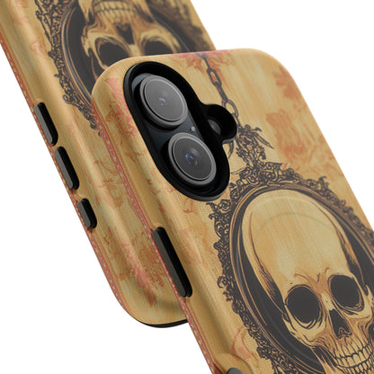 Gothic Skull Elegance iPhone 16 | Tough+ Phone Case