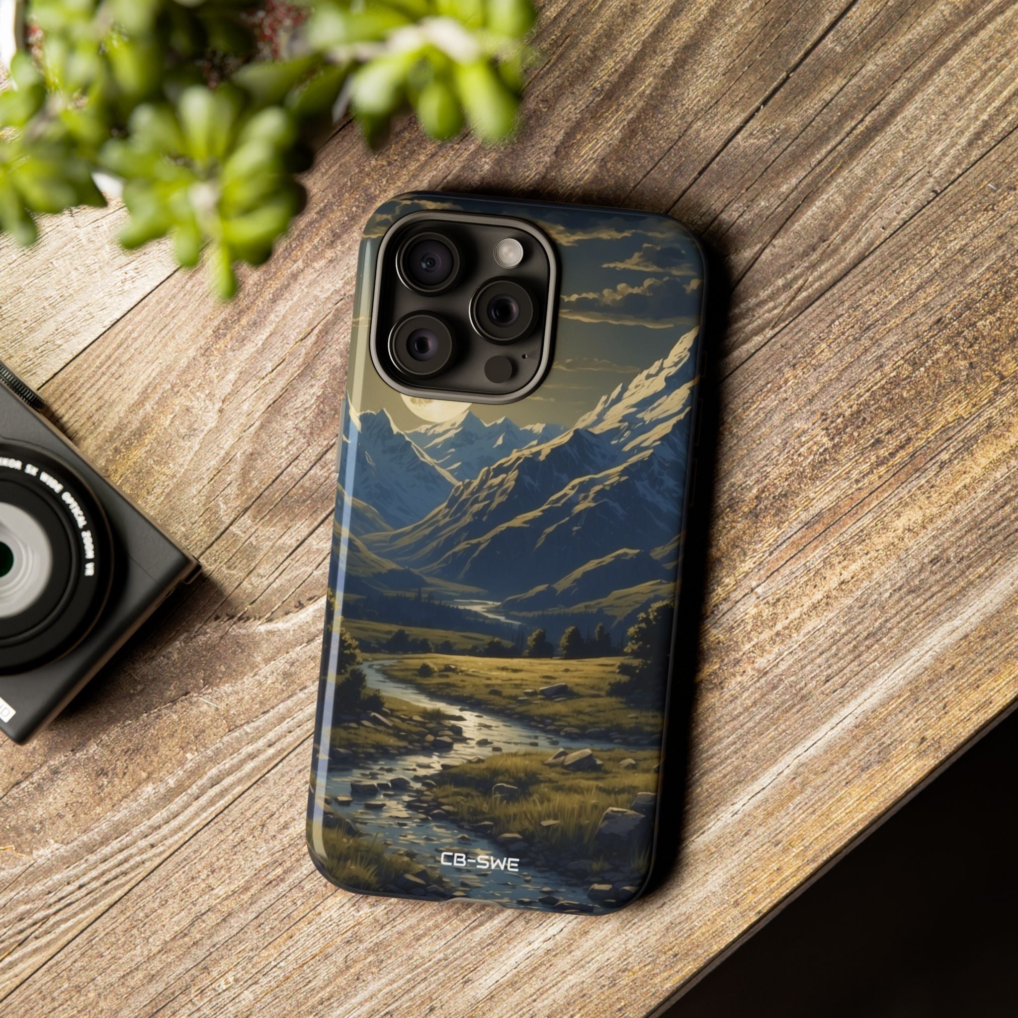 Moonlight Guides River - iPhone Case