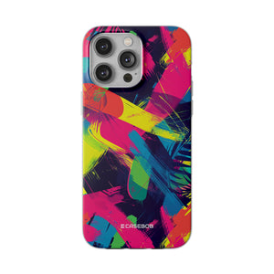 Pantone Neon Patterns | Phone Case for iPhone (Flexible Case)