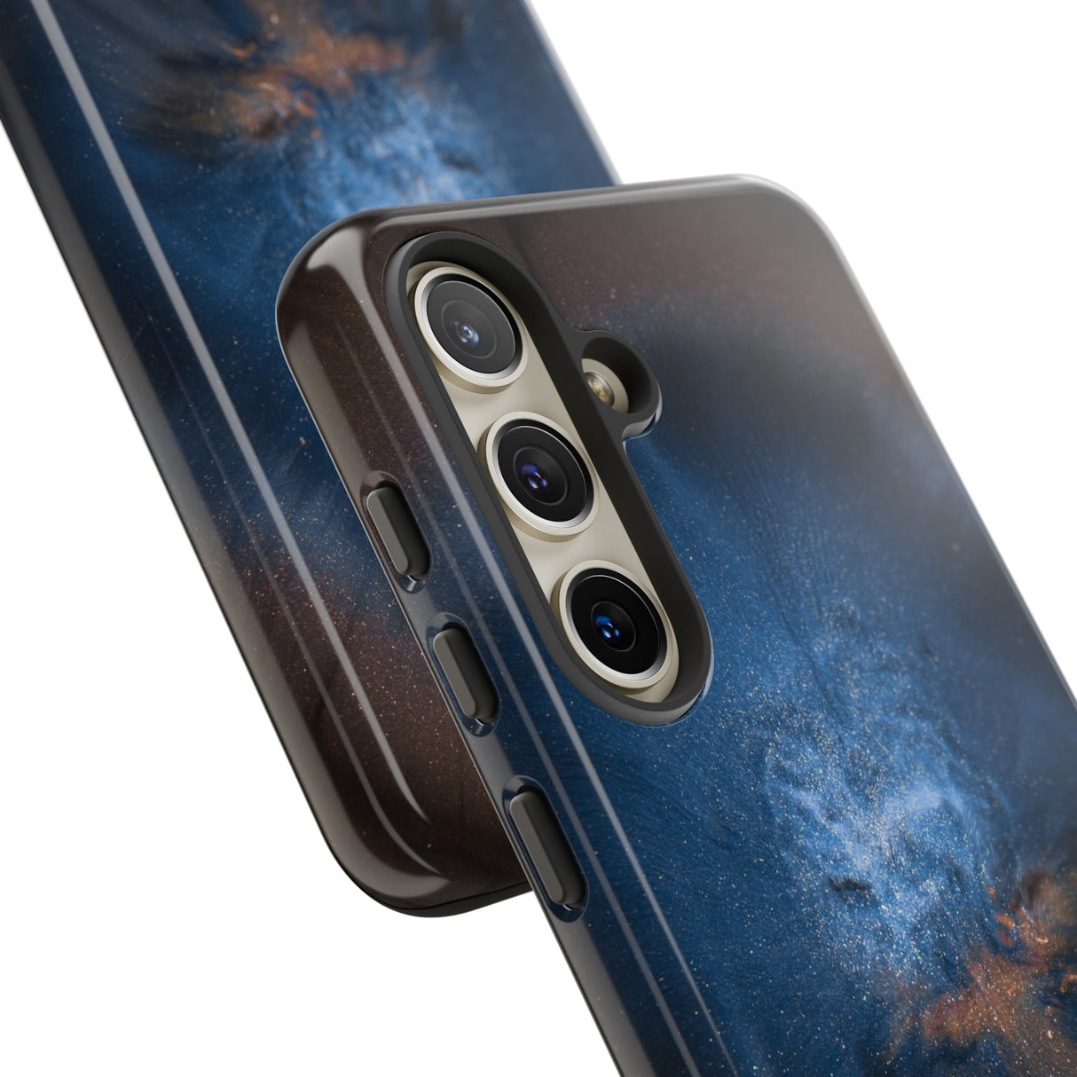 Blue Space Ink Art - Protective Phone Case