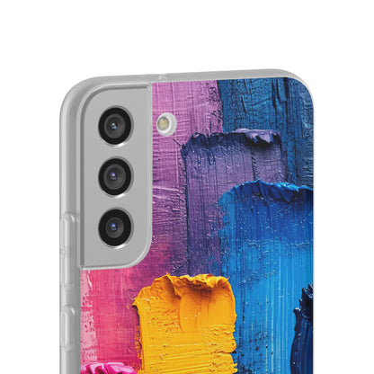 Bold Abstract Texture - Flexi Samsung S22 Phone Case