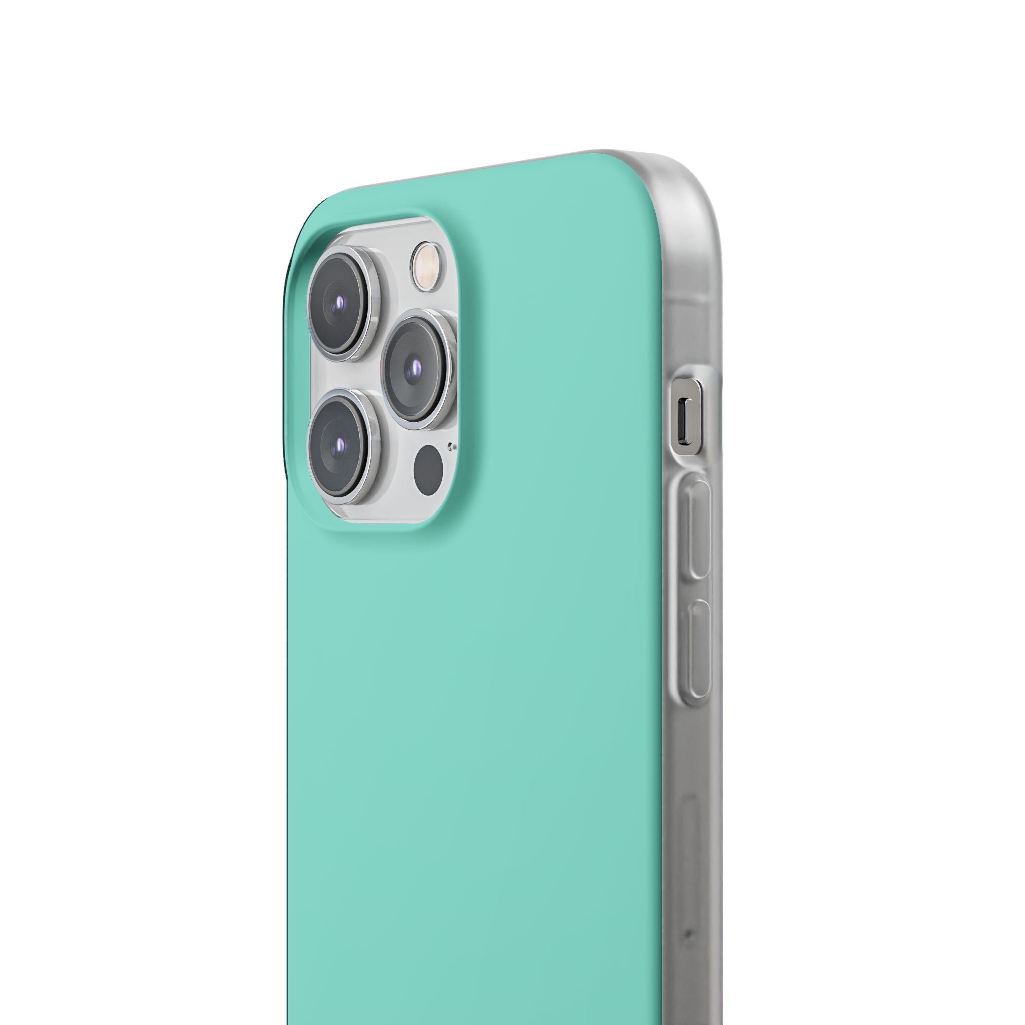 Middle Blue Green | Phone Case for iPhone (Flexible Case)