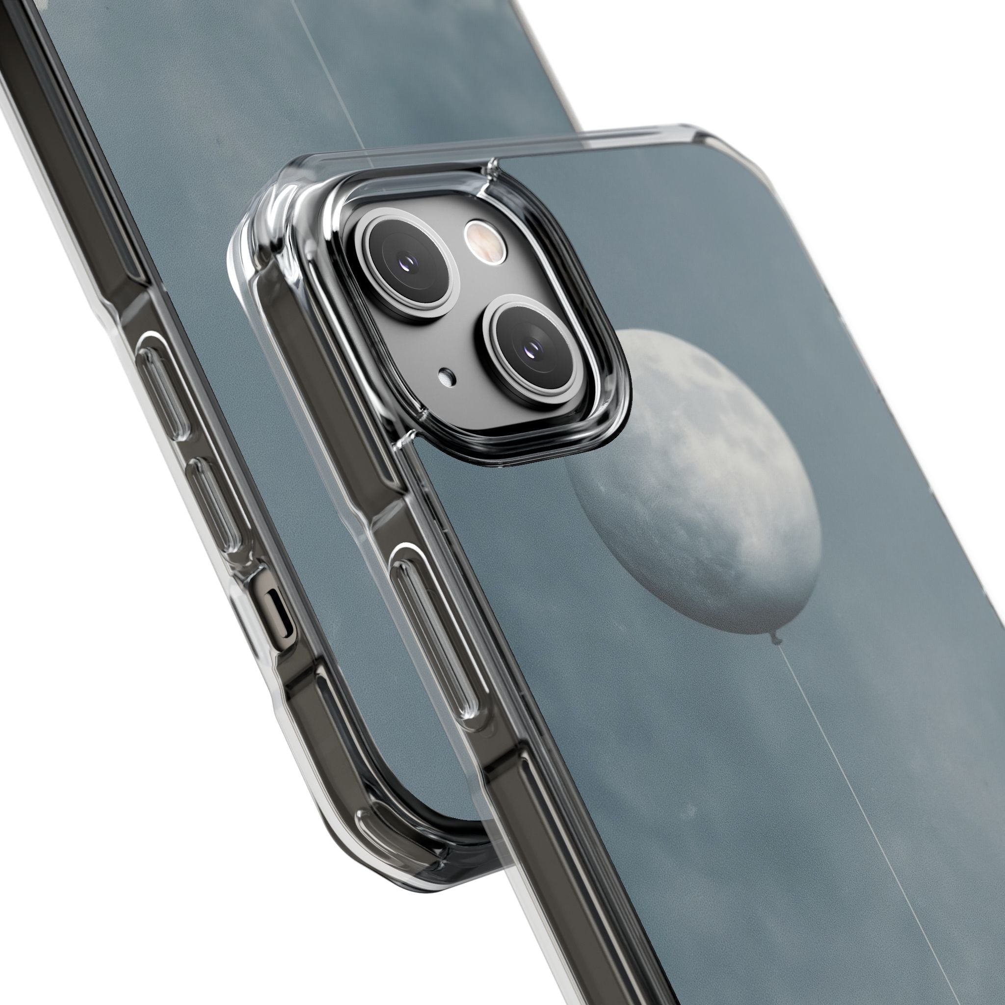 Moon Cradled Softly iPhone Case - Impact