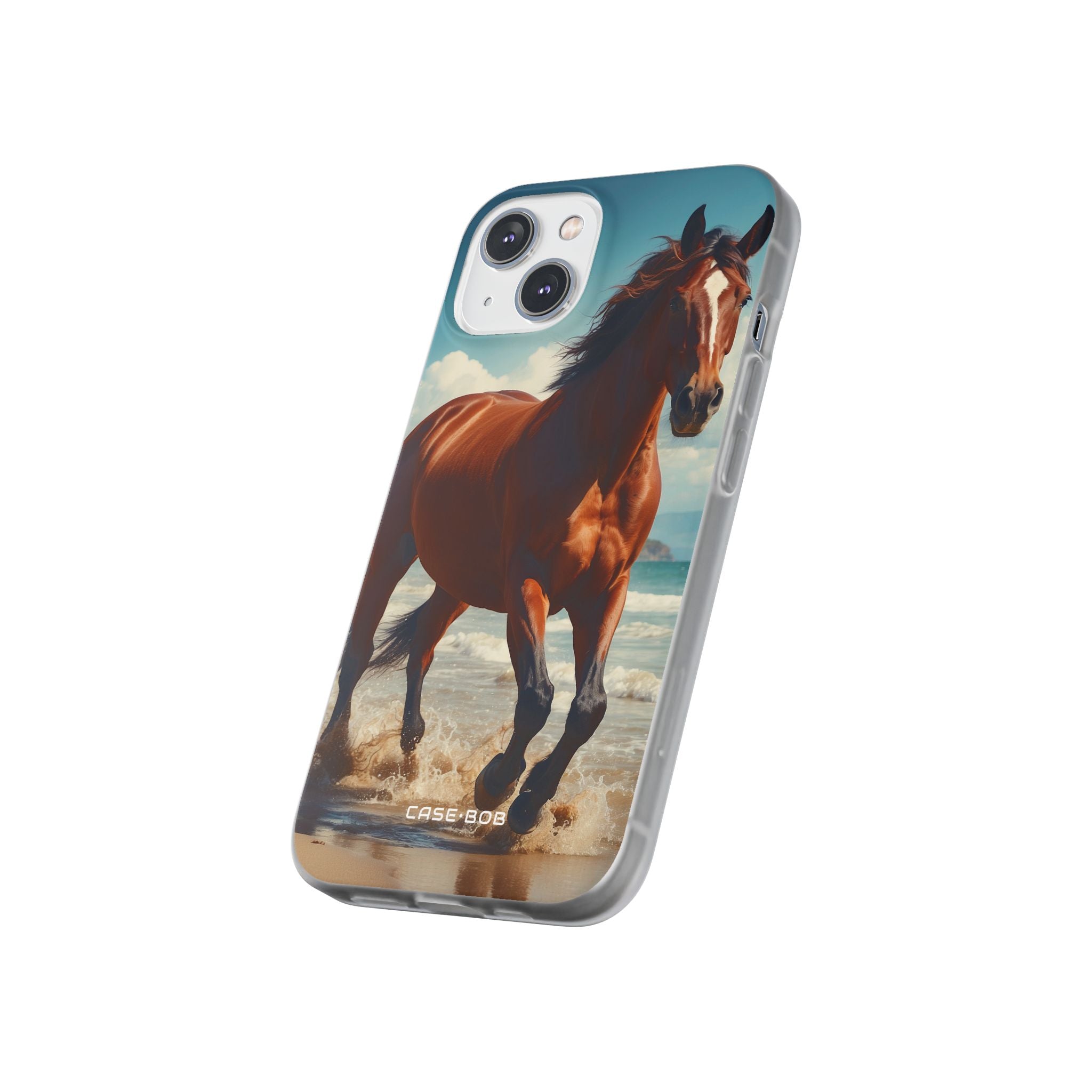 Blazing Horse iPhone 14 Case - Soft