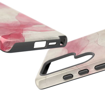 Crimson Waves Samsung S25 Ultra Case - Tough