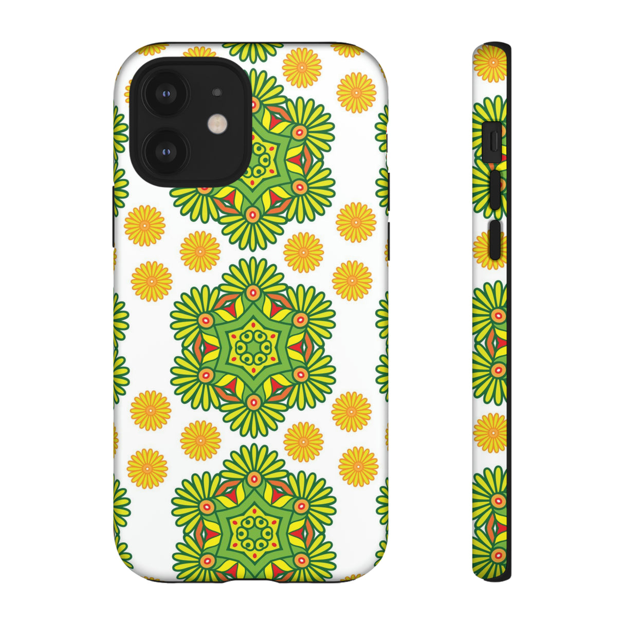 Lime Mandela - Protective Phone Case