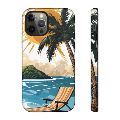 Sunny Tropical Escape - iPhone Case