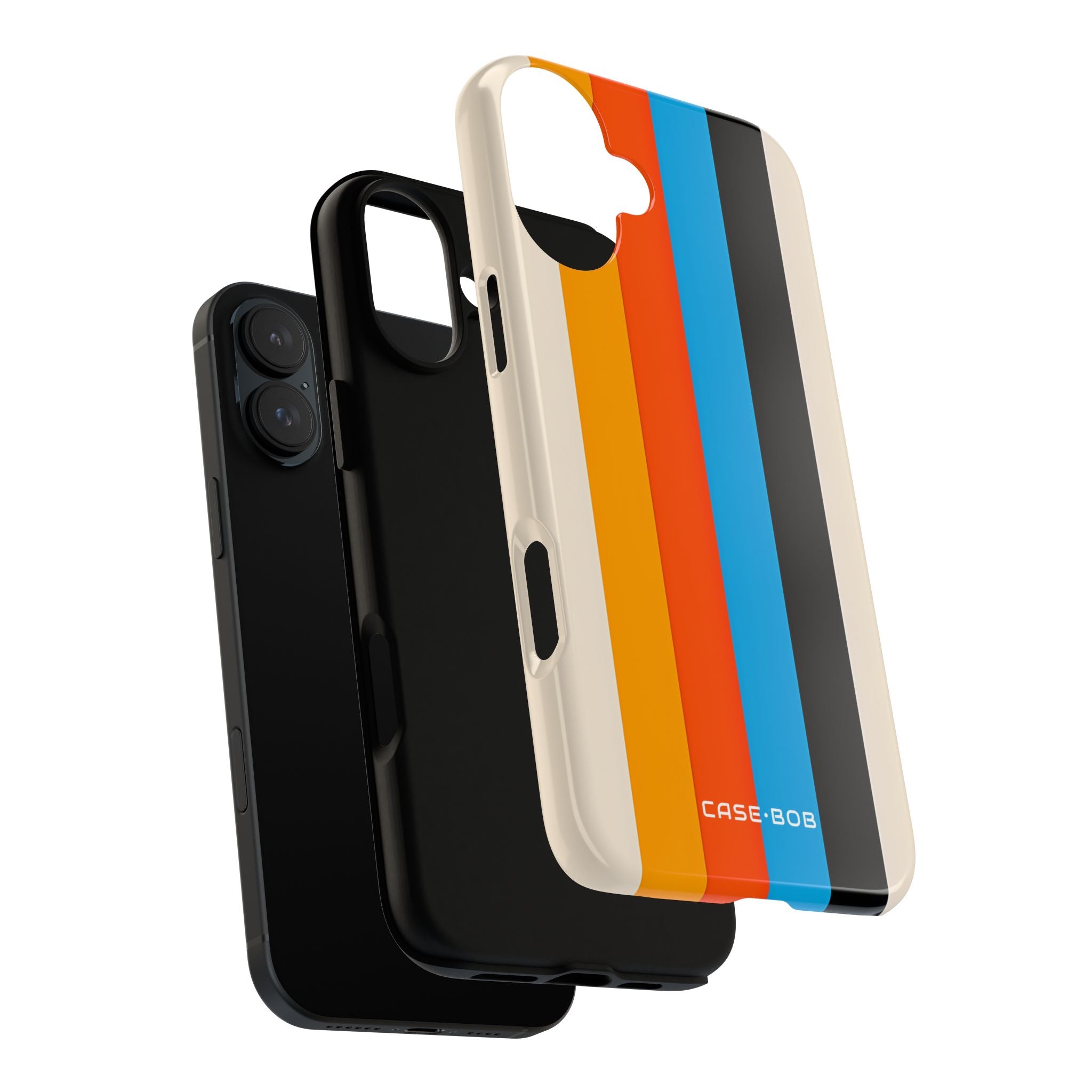 Vertical Spectrum iPhone 16 Plus Case - Tough