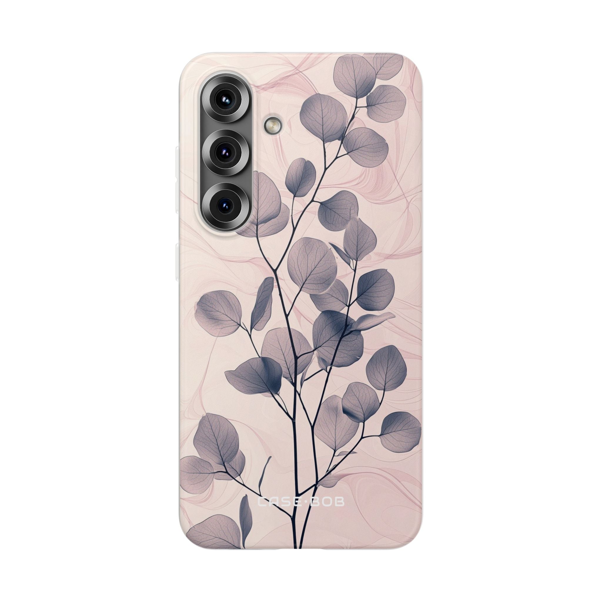 Veined Leaf Whisper Samsung S25 Plus Case - Soft