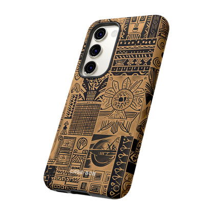 Tribal Faces Samsung S23 Case - Tough